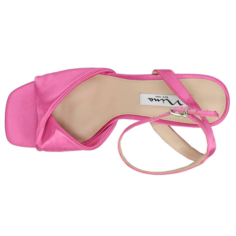 Stacie Metallic Platform Sandals - Image 4