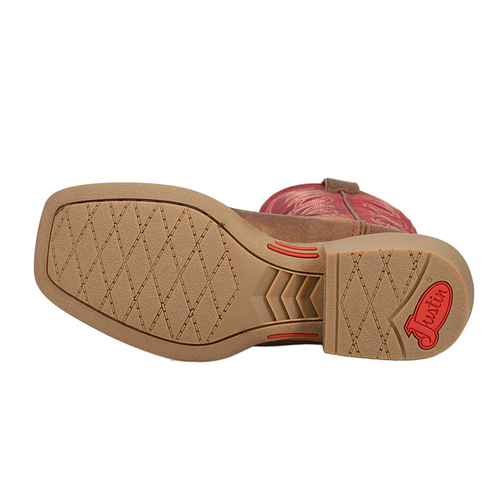 Muley 12 Inch Square Toe Cowboy Boots - Image 5