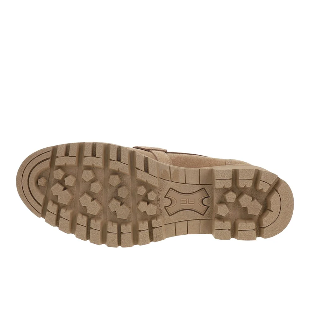 Stratford Leopard Lug Sole Slip On Loafers - Image 5