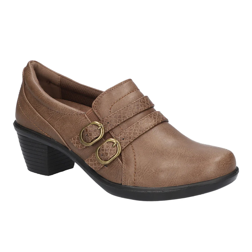 Stroll Round Toe Block Heel Pumps - Image 2