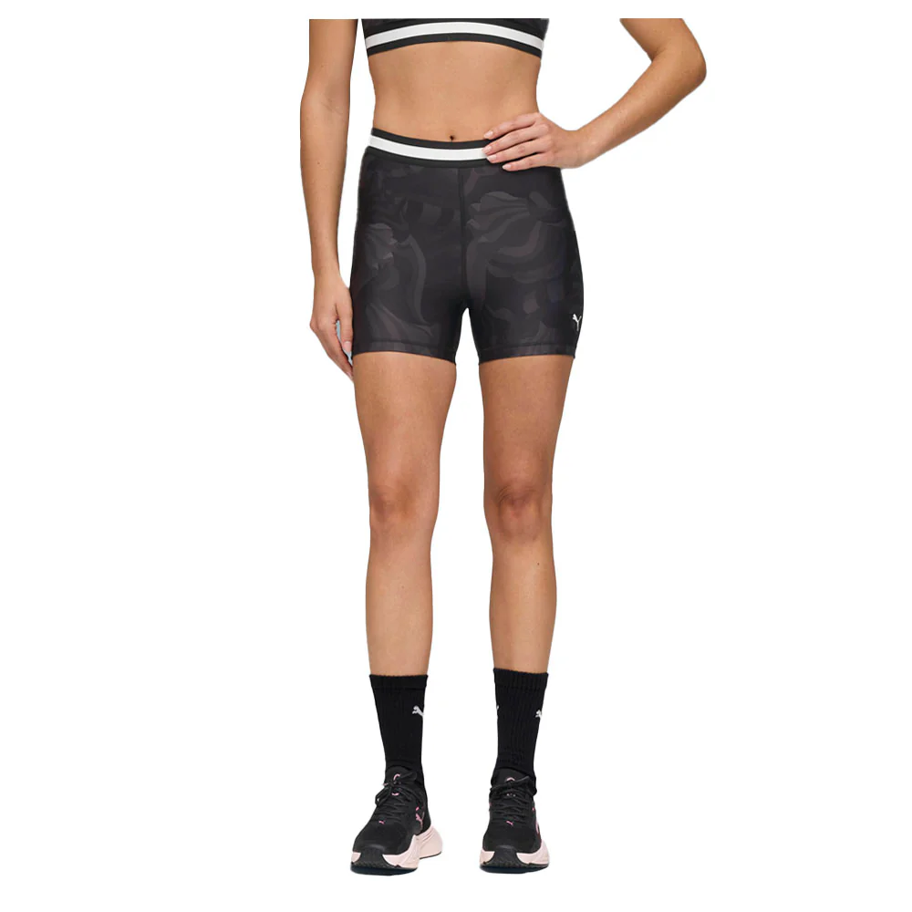 Strong Floral Ribbon Graphic 4 Inch Shorts - Image 3