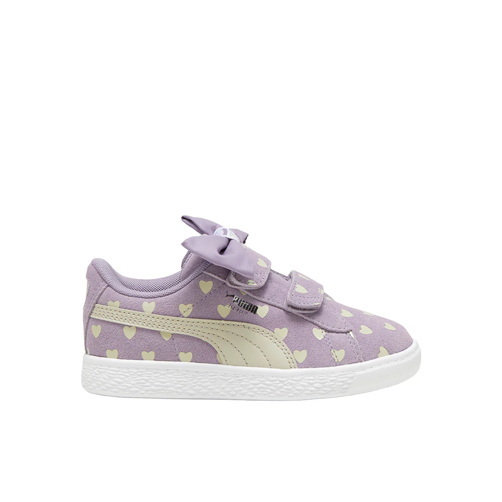 Suede Classic Lf Re-Bow V Slip On Sneakers (Little Kid)