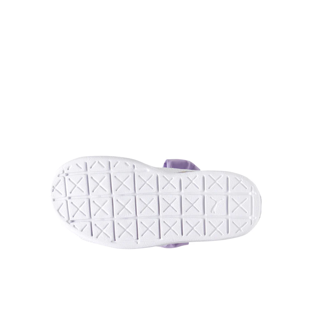 Suede Classic Light Flex Re-Bow V Slip On Sneakers (Little Kid) - Image 5