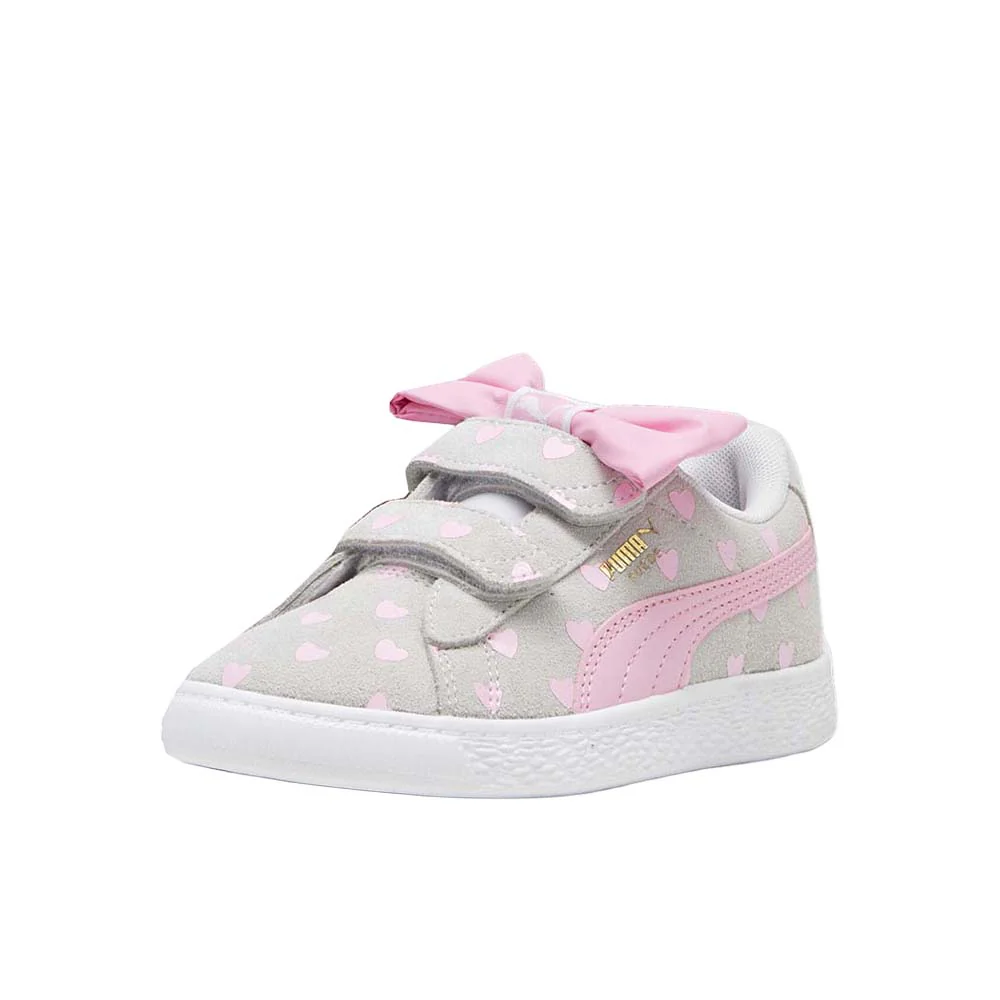 Suede Classic Lf Re-Bow V Slip On Sneakers (Little Kid) - Image 2