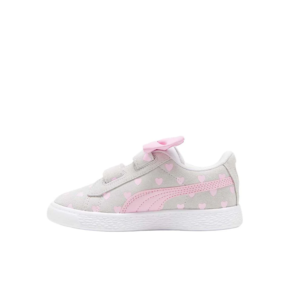 Suede Classic Lf Re-Bow V Slip On Sneakers (Little Kid) - Image 3