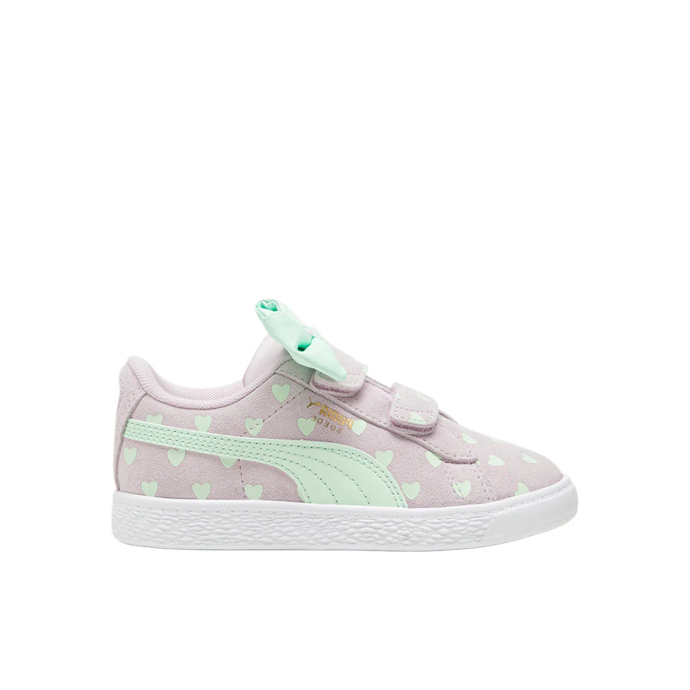 Suede Classic Lf Re-Bow V Slip On Sneakers (Little Kid)