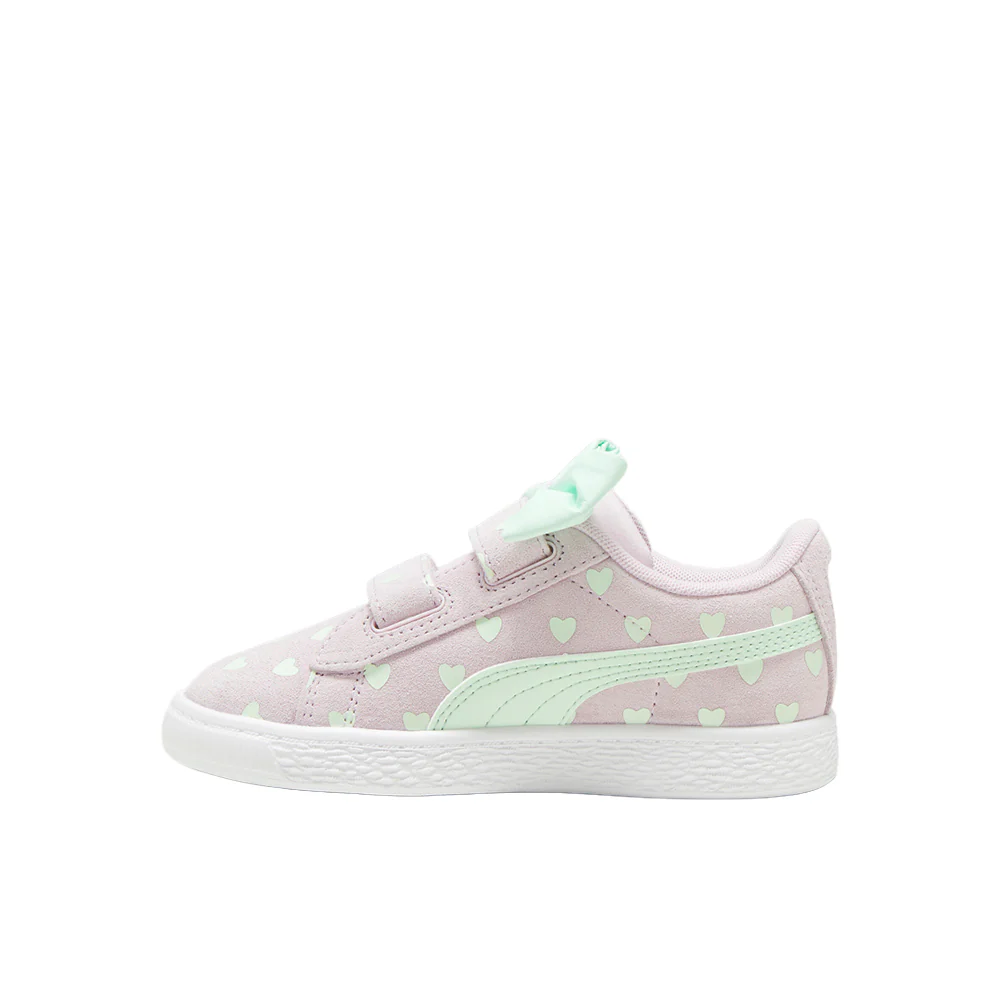 Suede Classic Lf Re-Bow V Slip On Sneakers (Little Kid) - Image 3