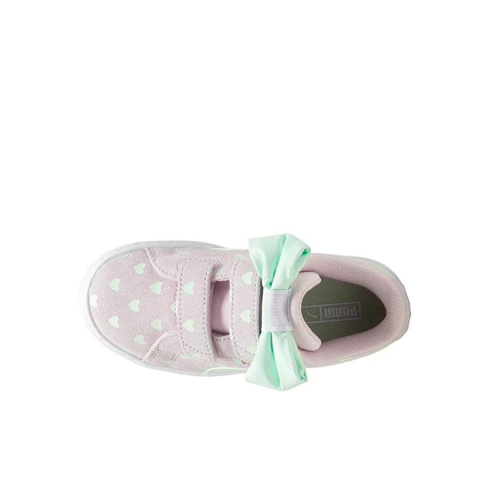 Suede Classic Lf Re-Bow V Slip On Sneakers (Little Kid) - Image 4