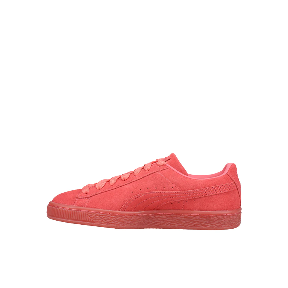 Suede Classic Mono Iced Lace Up Sneakers (Big Kid) - Image 3