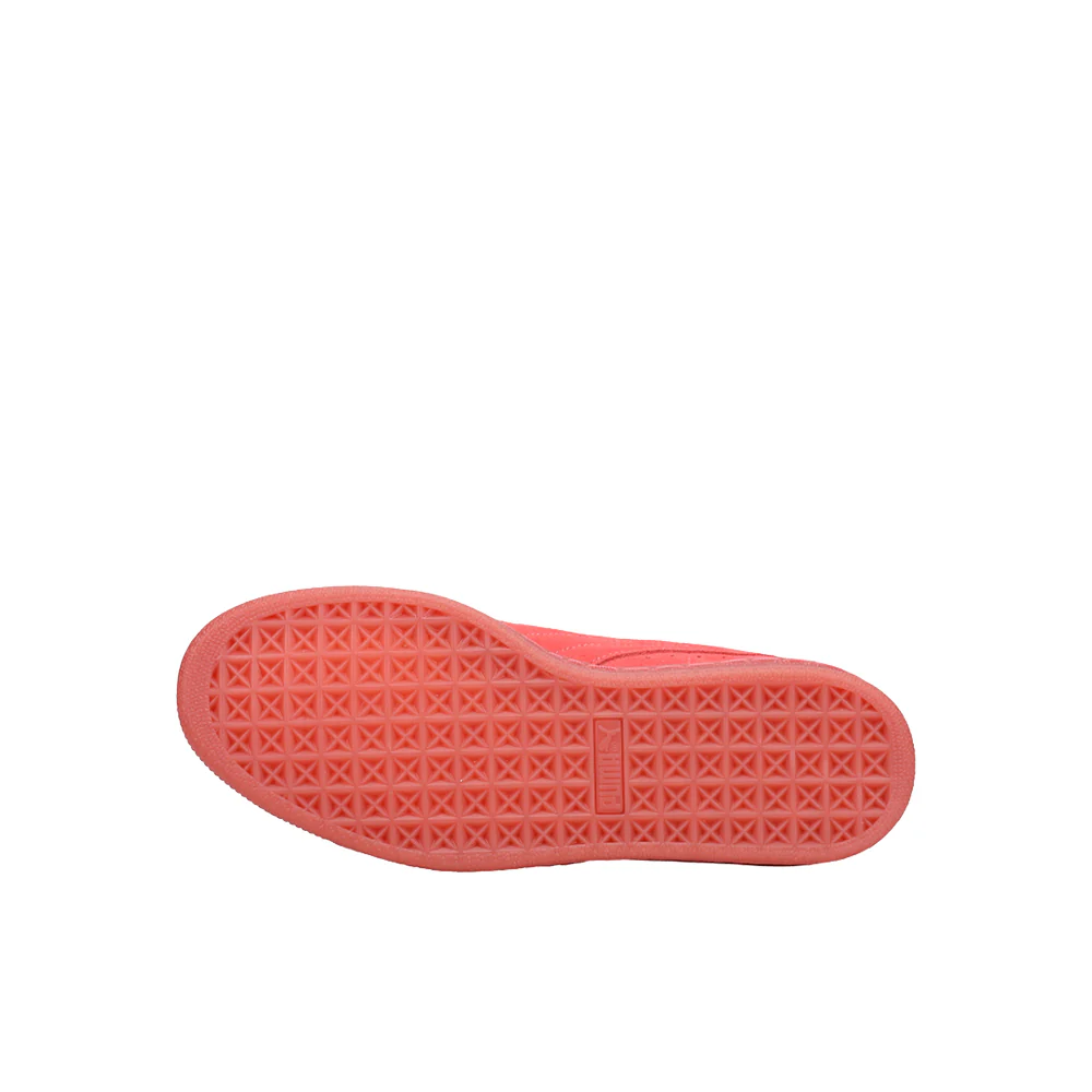 Suede Classic Mono Iced Lace Up Sneakers (Big Kid) - Image 5