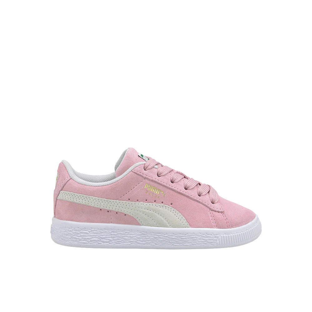 Suede Classic XXI Lace Up Sneakers (Little Kid)