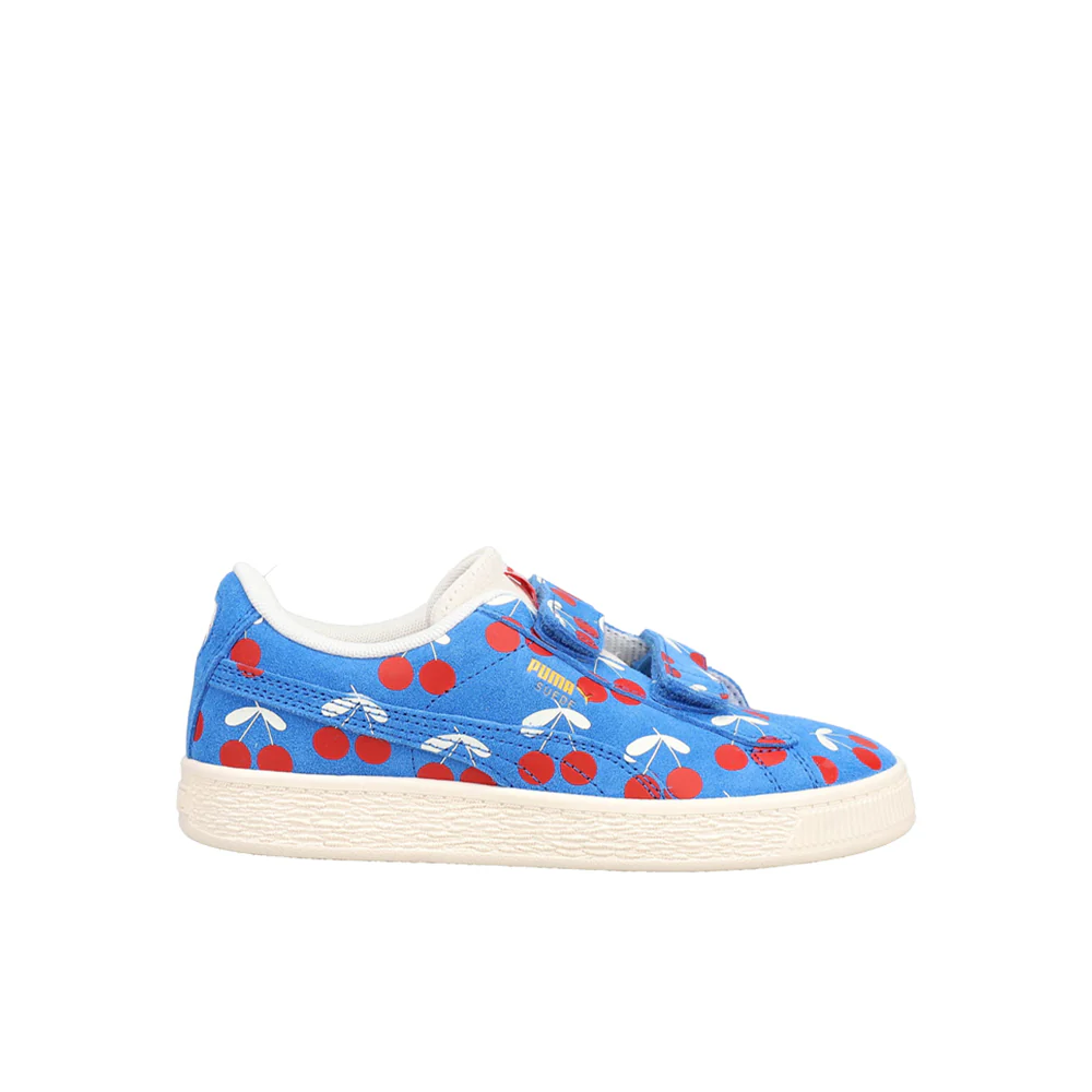 Suede Classic XXI V Bebe De Pino Graphic Slip On Sneakers (Little Kid)