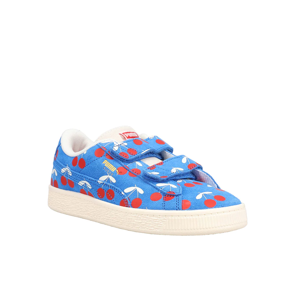 Suede Classic XXI V Bebe De Pino Graphic Slip On Sneakers (Little Kid) - Image 2