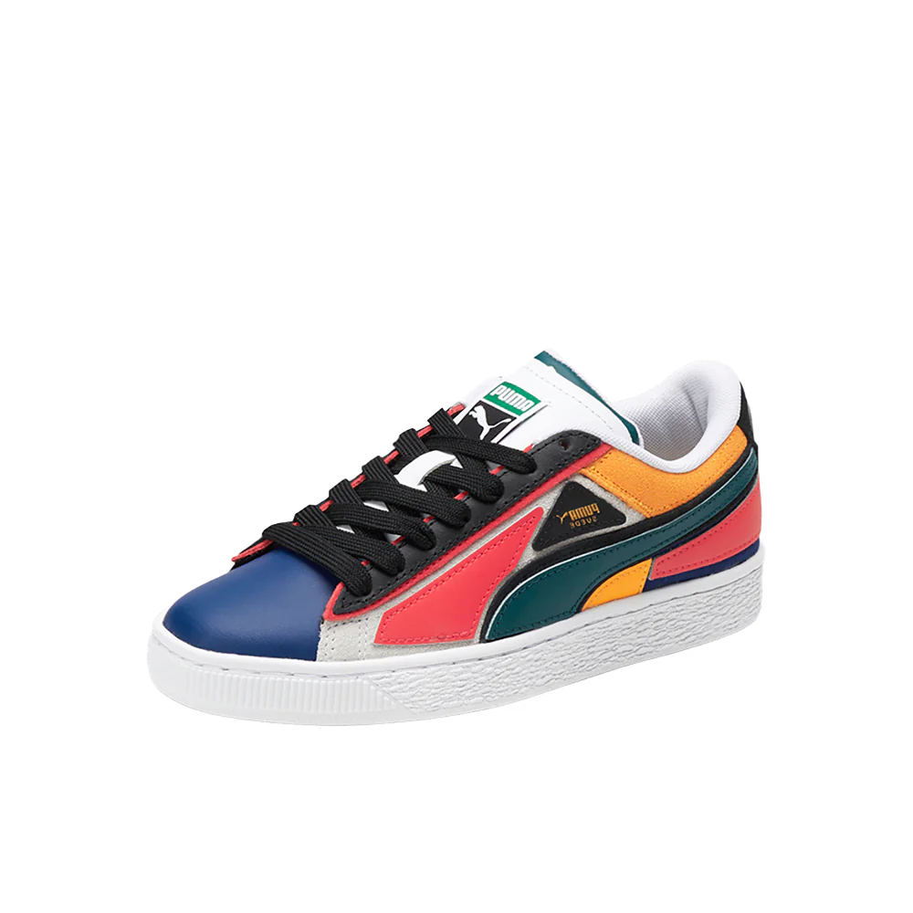 Suede Layers Lace Up Sneakers (Big Kid) - Image 2
