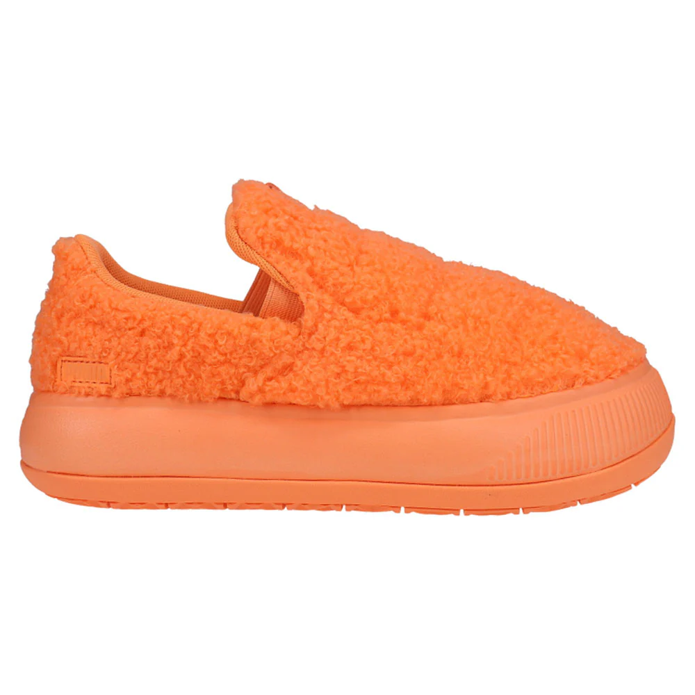 Suede Mayu Teddy Slip-On Shoes