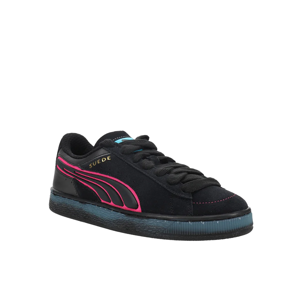 Suede Miosis Lights Lace Up Sneakers - Image 2