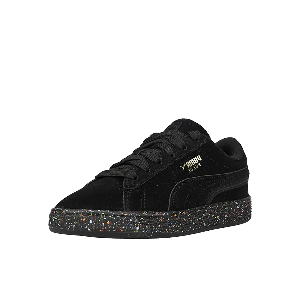 Suede Mono Triplex Lace Up Sneakers (Little Kid) - Image 2