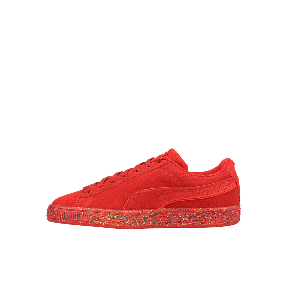 Suede Mono Triplex Lace Up Sneakers (Big Kid) - Image 3
