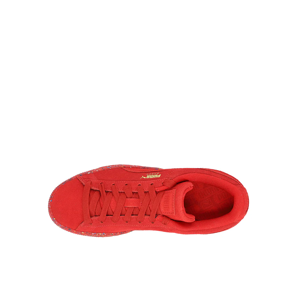 Suede Mono Triplex Lace Up Sneakers (Big Kid) - Image 4