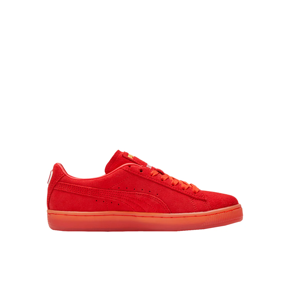 Suede Lace Up Sneakers (Big Kid)