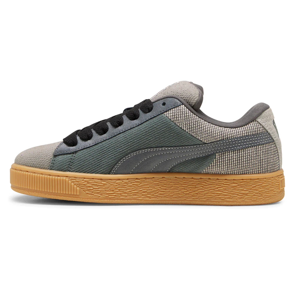 Suede XL Denim Lace Up Sneakers - Image 3