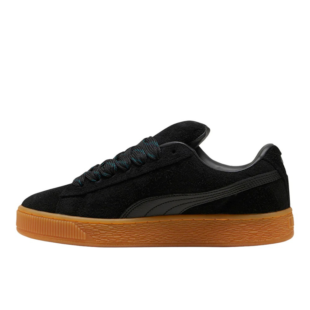Suede XL Flecked Lace Up Sneakers - Image 3