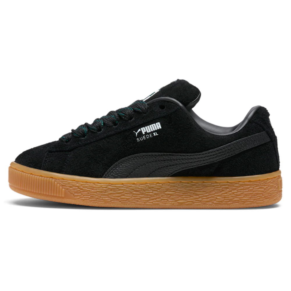 Suede XL Flecked Lace Up Sneakers - Image 3