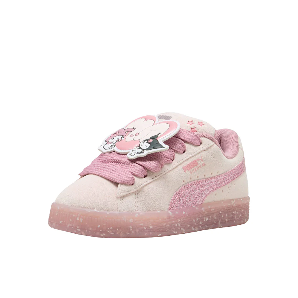 PUMA X HELLO KITTY AND FRIENDS Suede XL Lace Up Sneakers (Little Kid) - Image 2