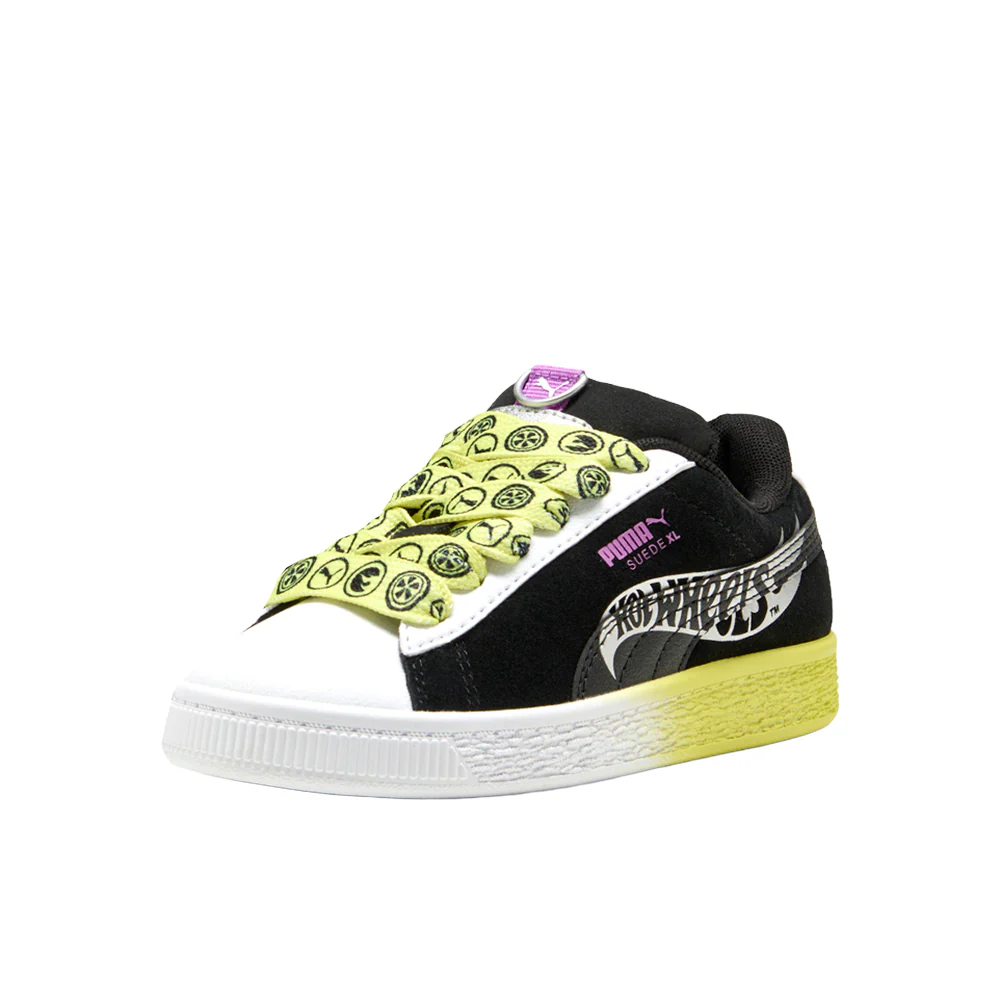 PUMA X HOT WHEELS Suede XL Lace Up Sneakers (Little Kid) - Image 2