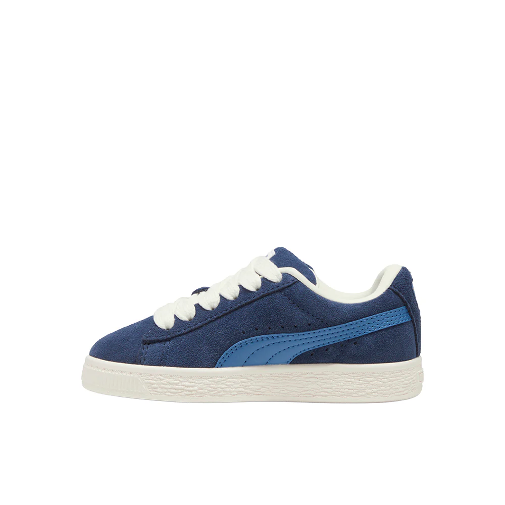 Suede XL Lace Up Sneakers (Little Kids) - Image 3