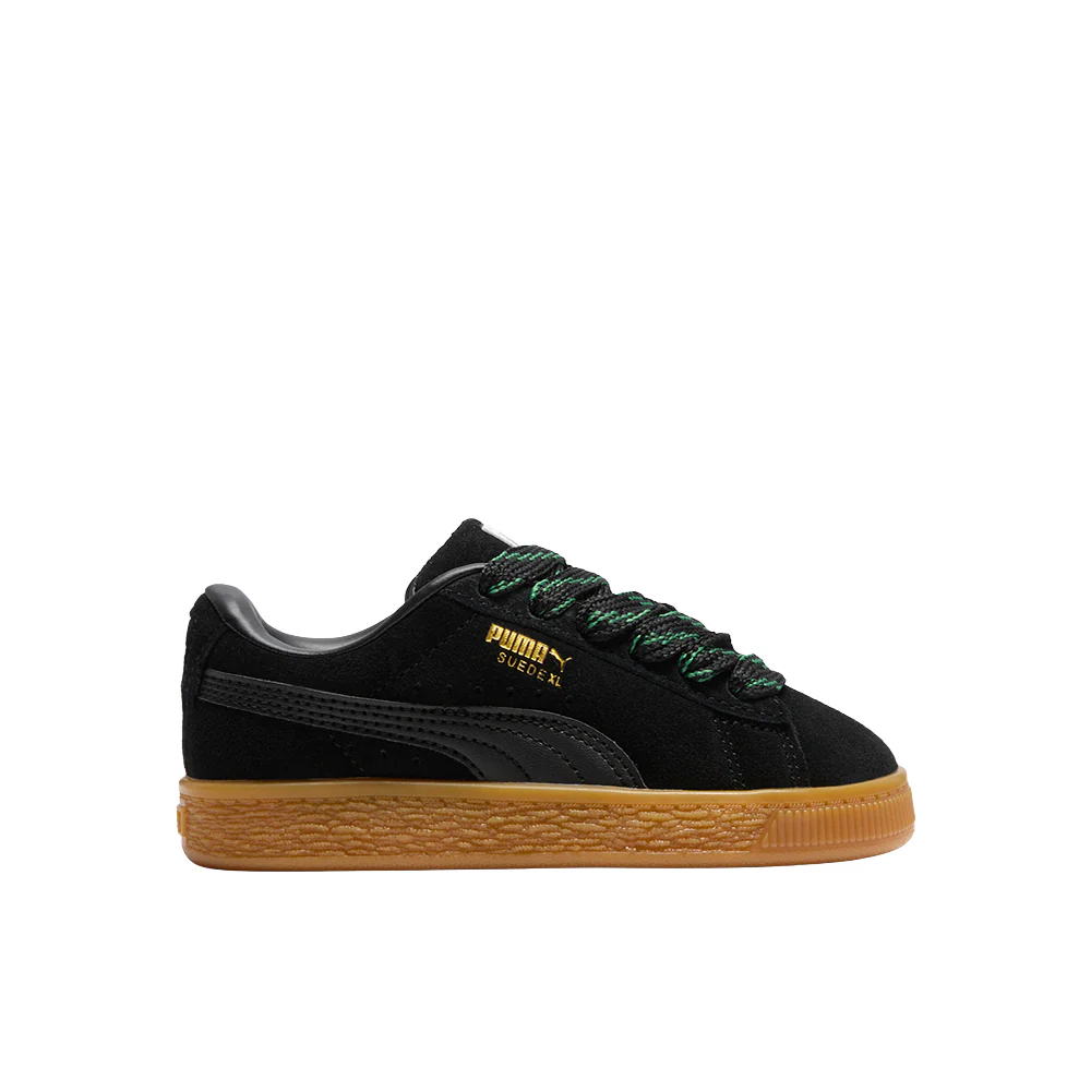 Suede XL Skate Lace Up Sneakers (Little Kid)