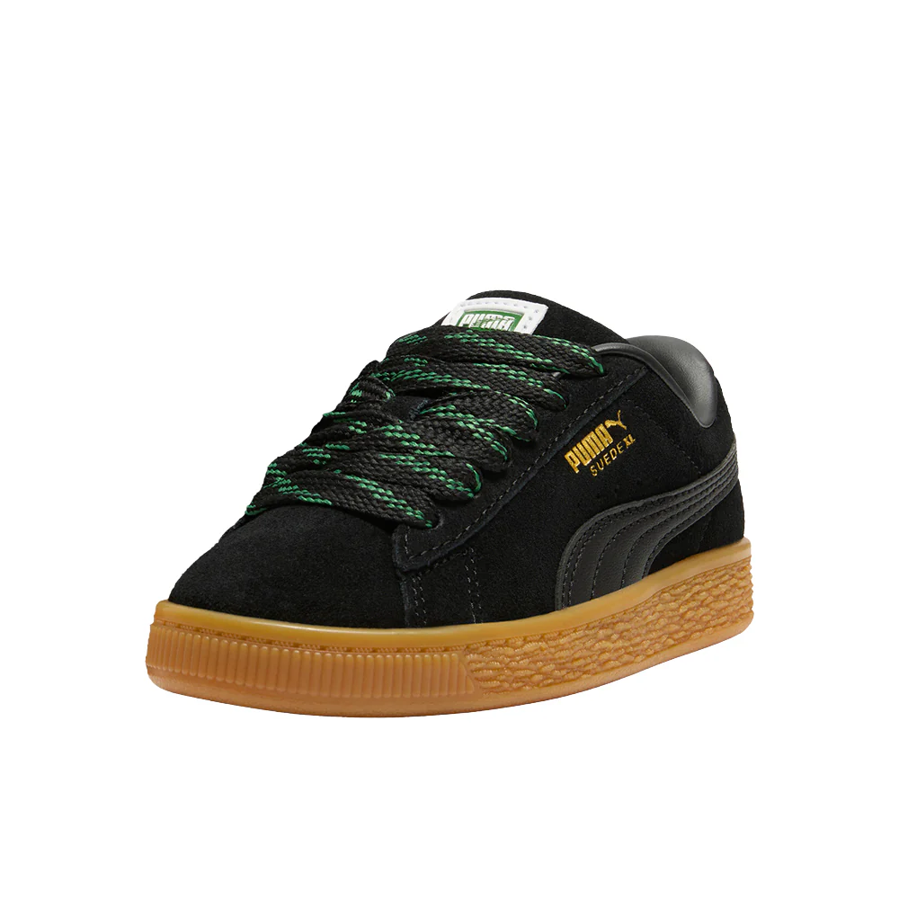 Suede XL Skate Lace Up Sneakers (Little Kid) - Image 2