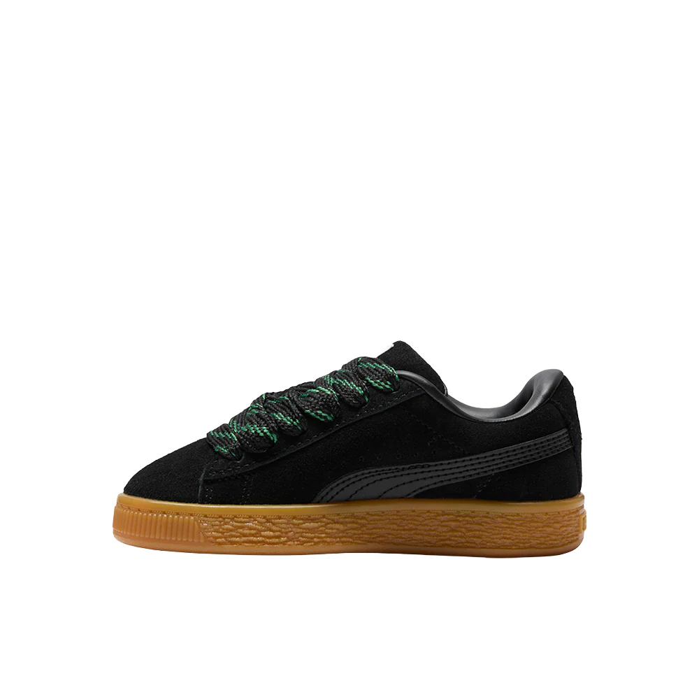 Suede XL Skate Lace Up Sneakers (Little Kid) - Image 3