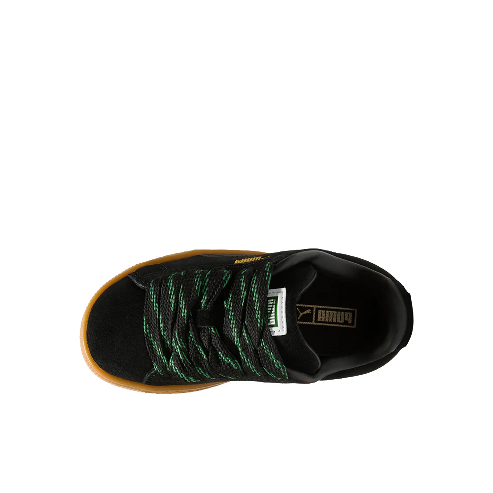 Suede XL Skate Lace Up Sneakers (Little Kid) - Image 4