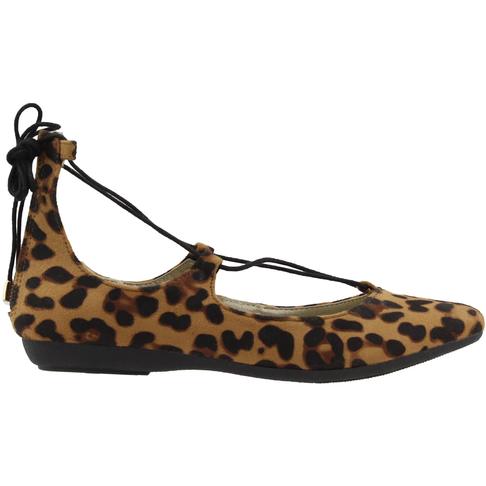 Starrstruck Leopard Ballet Flats
