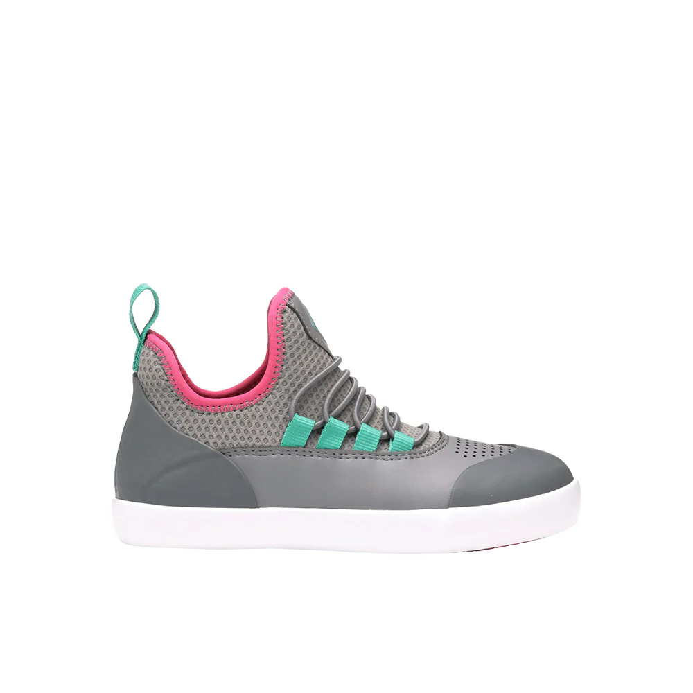 Summer Solstice Bungee Perforated Lace Up Sneakers (Little Kid - Big Kid)