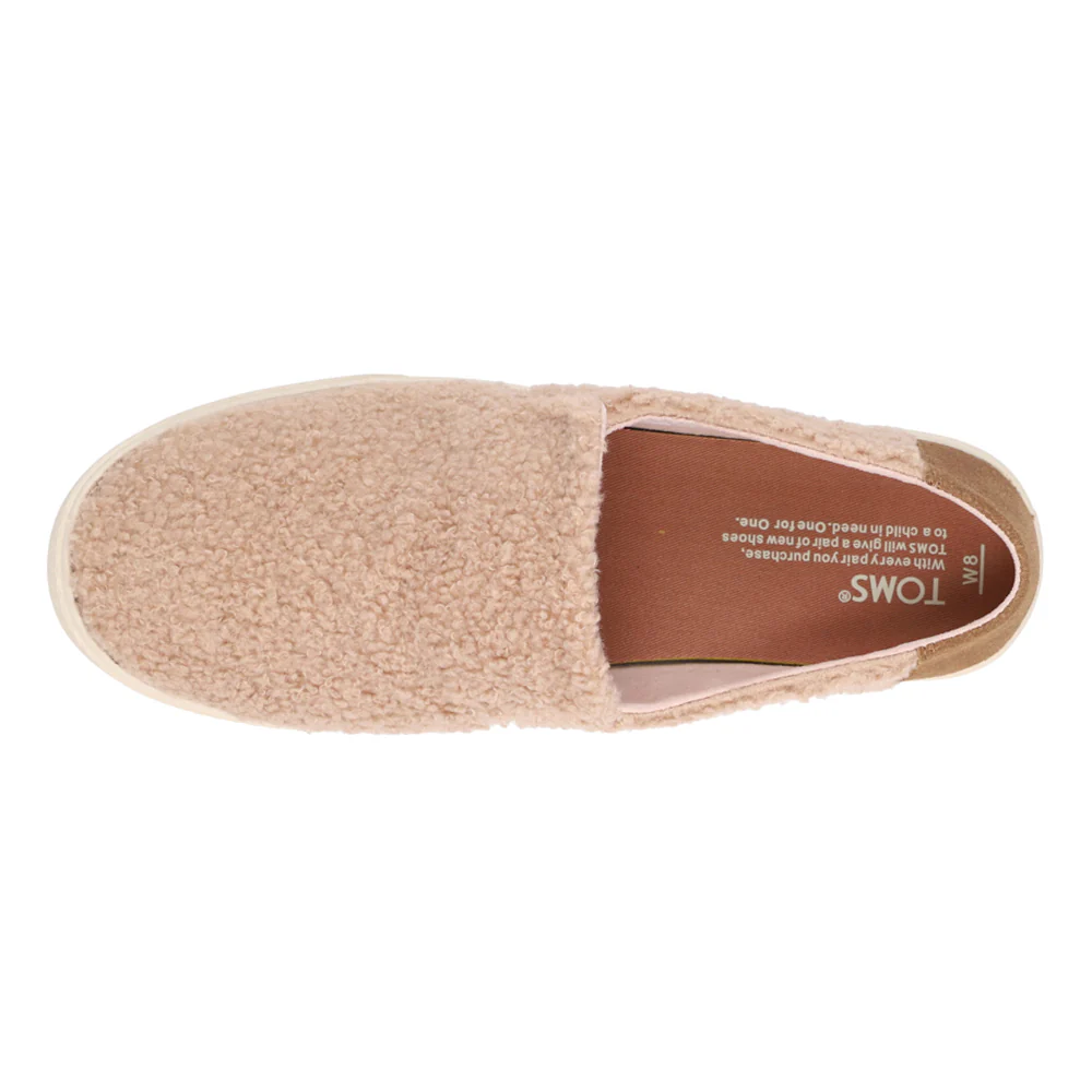 Sunset Faux Shearling Slip On Sneakers - Image 4