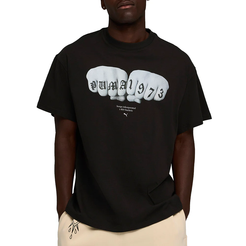 Swish N' Ink Crew Neck Short Sleeve T-Shirt - Image 3