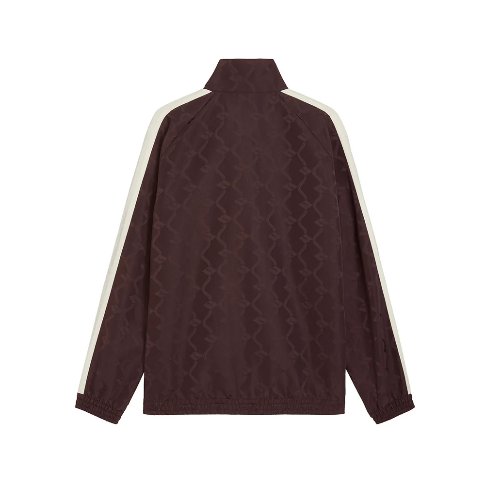 T7 Jacquarded Woven Relaxed Full Zip Track Jacket - Image 2
