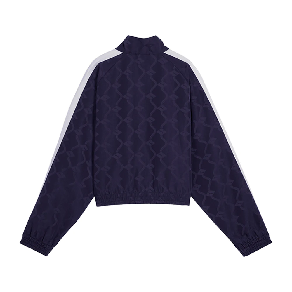 T7 Jacquarded Woven Relaxed Track Jacket - Image 2