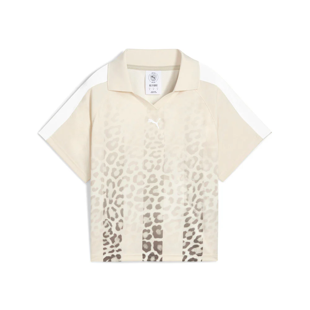 T7 Leo Luxe Relaxed Collared Short Sleeve Soccer Jersey