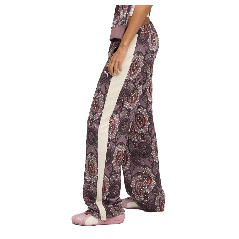 T7 Vintage Prep AOP Straight Track Pants - Image 5