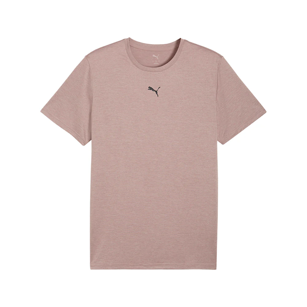 Train All Day Essentials Heather Cat Crew Neck Short Sleeve T-Shirt