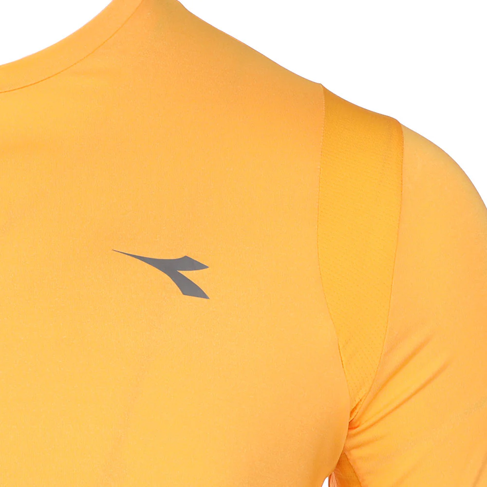 Tech Run Crew Co Crew Neck Short Sleeve Athletic T-Shirt - Image 3