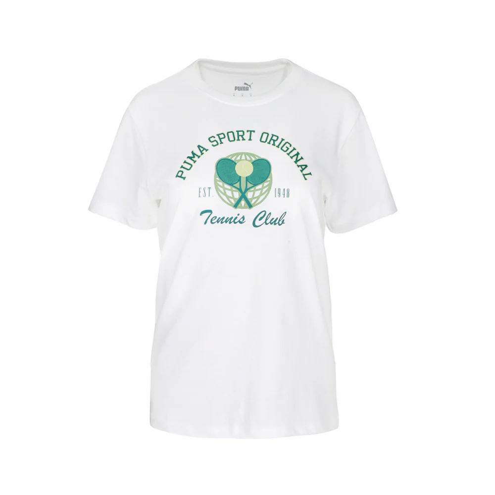 Tennis Club Crew Neck Short Sleeve T-Shirt