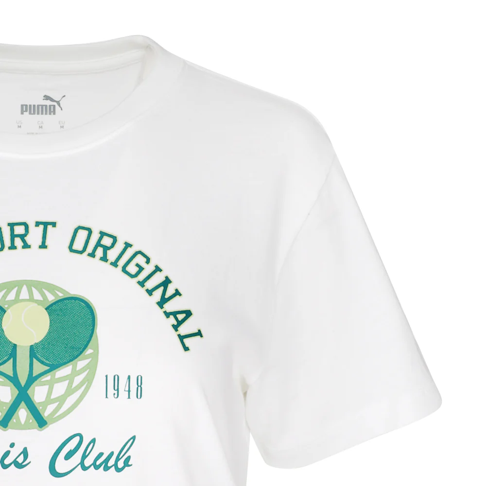 Tennis Club Crew Neck Short Sleeve T-Shirt - Image 5