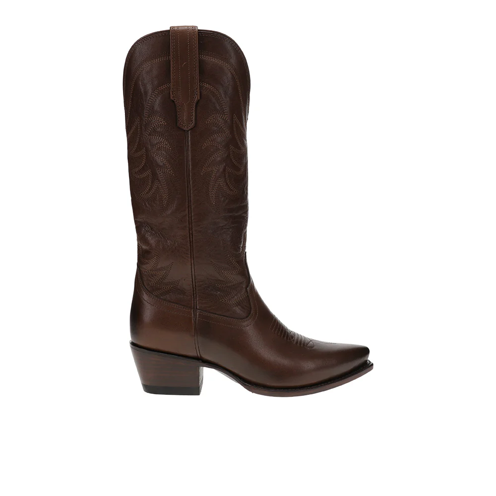 The Annie Tall Embroidered Snip Toe Cowboy Boots