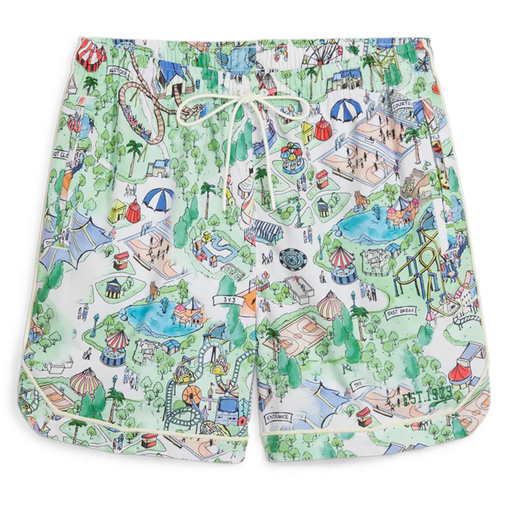 The Fairgrounds Resort Drawstring Basketball Shorts
