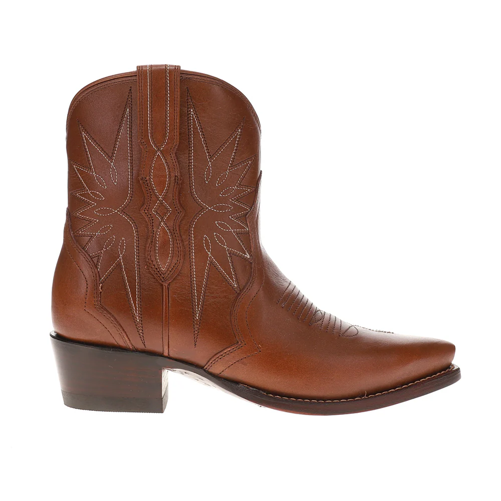 The Lynn Snip Toe Cowboy Booties