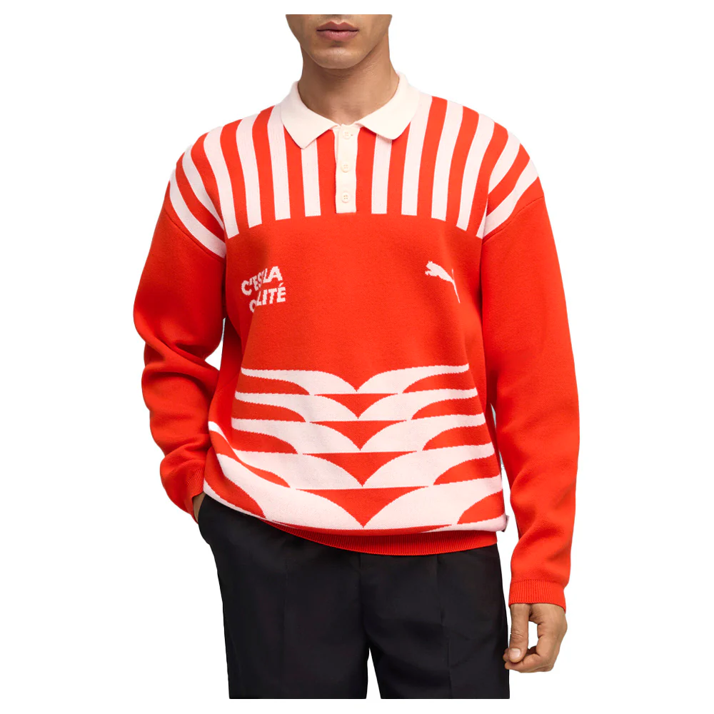 The Neverworn VI Knit Crew Neck Long Sleeve Sweater - Image 3